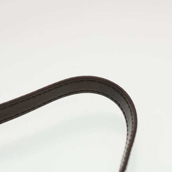 Christian Dior Maris Pearl Shoulder Bag Harako leather Red MA-1909 Auth 44311 - Picture 14 of 16